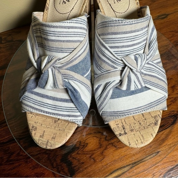 LifeStride Laguna Sandal - Multi Color Stripes - size 9 - Picture 9 of 16